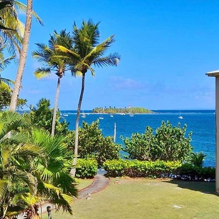 Ilet Bleu Studio Cosy Rdc Vue Mer Et Jardin - Acces Direct Plage Le Gosier  Exterior photo
